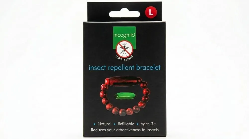 Incognito Bracciale in legno con capsula L