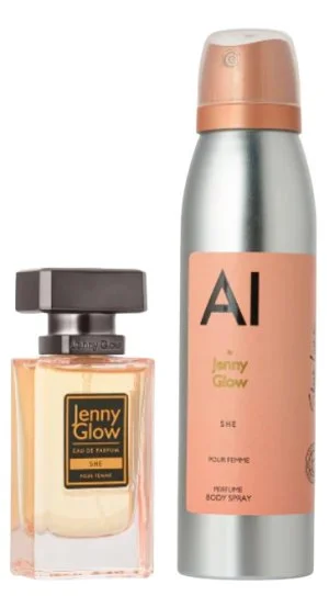 2PC G/S JENNY GLOW She 30 ML + Spray Corpo