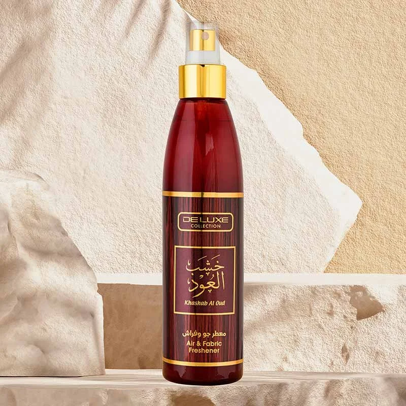 Khashab Al Oud Rinfrescatore per Aria e Tessuti (Collezione Deluxe) Nuovo 250 ml