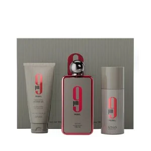 Afnan 9 pm Rebel 100 ml + spray per il corpo 150 ml + SG Eau de Parfum unisex