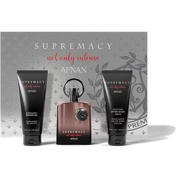 Supremacy Not Only Intense confezione regalo 100 ml + gel doccia 150 ml + balsamo dopobarba estratto di profumo da uomo