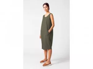 SKFK Aizane Women Dress Military Green