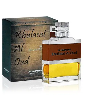 Al Haramain Khulasat Al Oud eau de parfum per uomo 100 ml