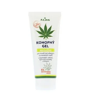 Alpa Cannabis Massage Gel da massaggio