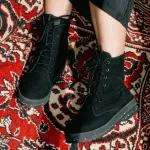Perky Stivaletto nero rustico