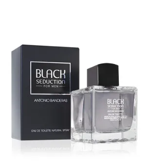 Antonio Banderas Seduction in Black eau de toilette per uomo 100 ml