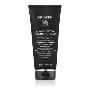 Apivita Black Detox gel detergente in gelatina