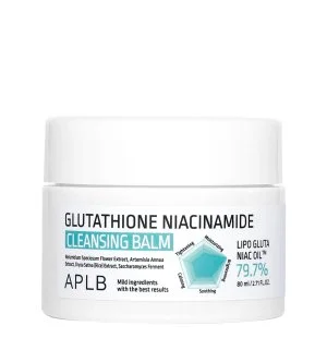 APLB Balsamo struccante idratante e illuminante con glutatione e niacinamide