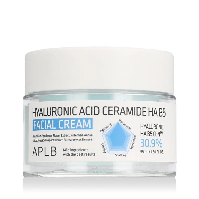 Crema per il Viso all'Acido Ialuronico con Ceramidi HA B5 55 ml