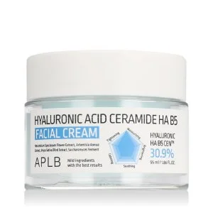 APLB Crema per il Viso all'Acido Ialuronico con Ceramidi HA B5