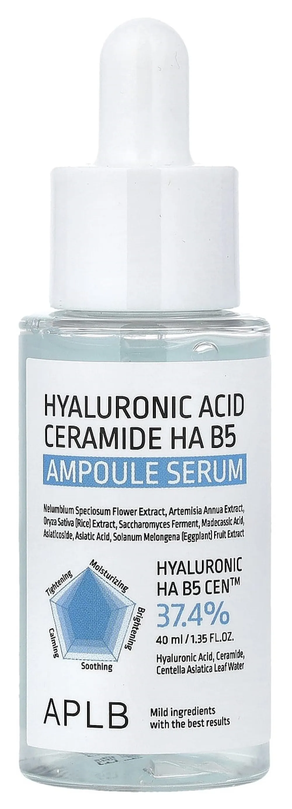 Siero in ampolla idratante all'acido ialuronico e ceramidi HA B5 40 ml