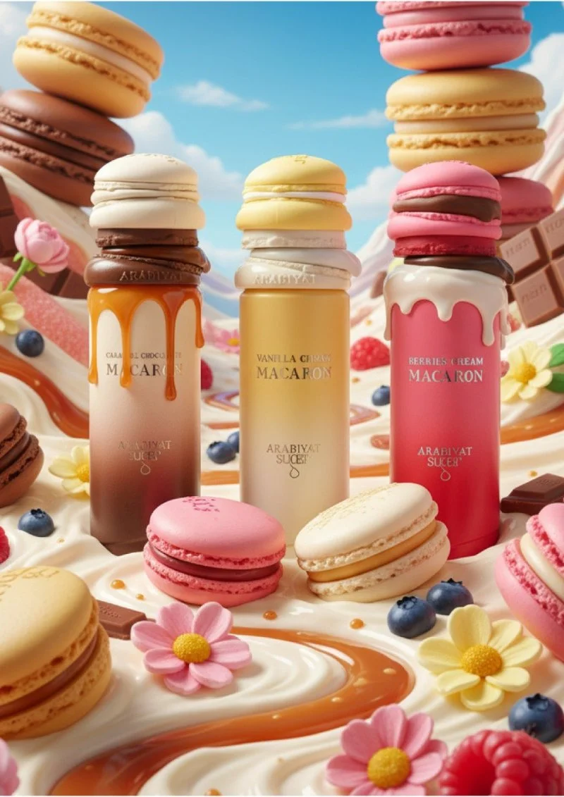 Berries Cream Macaron Eau de Parfum Unisex 100 ml