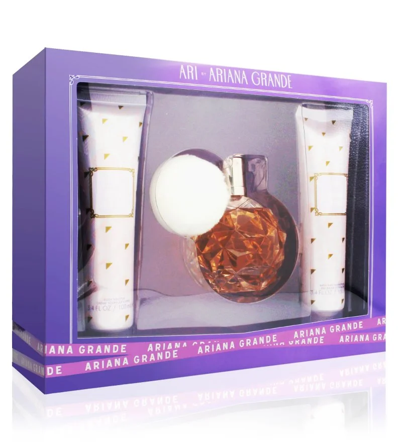 Ari set regalo 100 ml + latte corpo 100 ml + gel doccia eau de parfum da donna