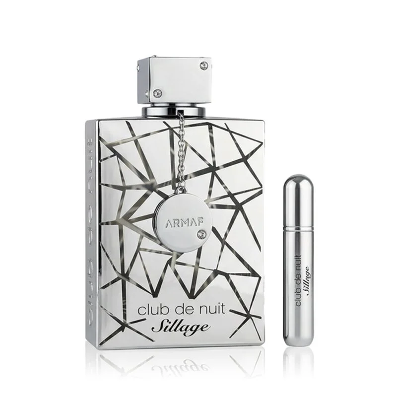 Club de Nuit Sillage 250 ml + spray tascabile ricaricabile Eau de Parfum unisex 5 ml