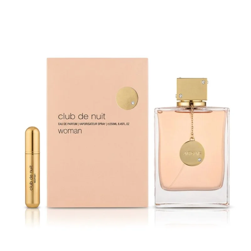 Club de Nuit Woman Eau de Parfum da donna 250 ml + spray tascabile ricaricabile 5 ml