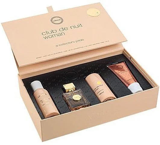 Club de Nuit Donna Set - Eau de Parfum 30 ml + profumo per capelli 55 ml + deodorante stick 75 g + crema mani 50 ml