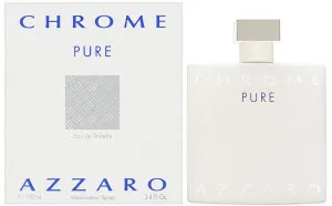 Azzaro Chrome Pure eau de toilette per uomo 100 ml