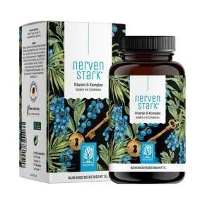 Naturtreu Complesso B forte per nervi forti, 120 capsule vegane