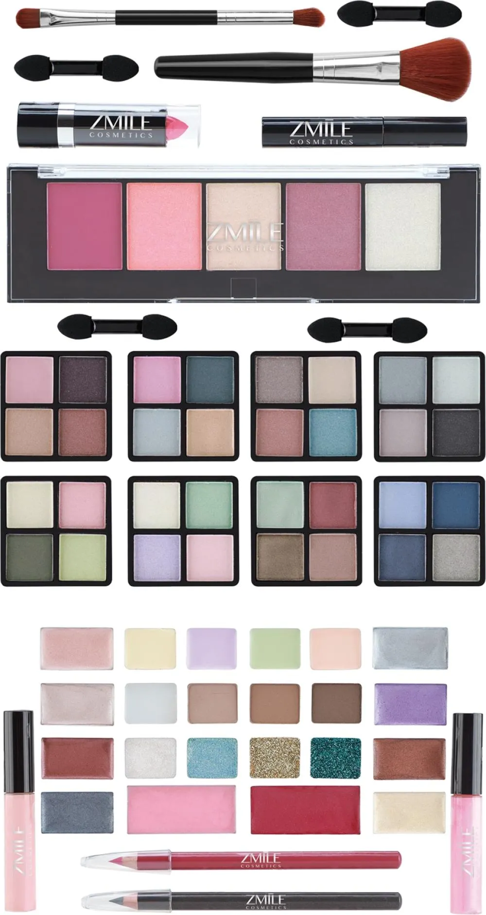 Beauty case Velvety Limited grigio