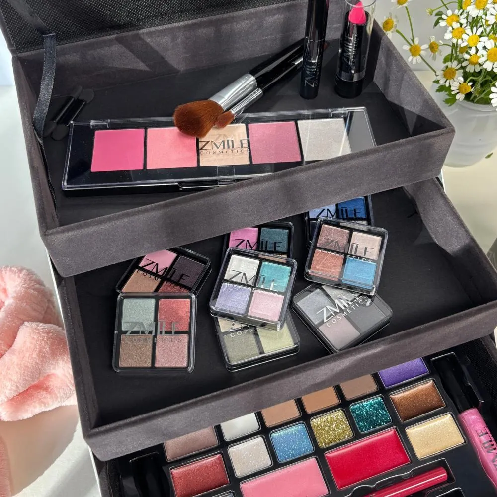 Beauty case Velvety Limited grigio