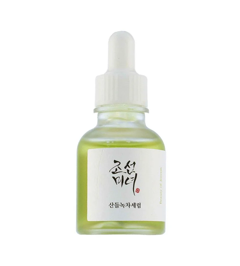 Siero lenitivo Tè Verde + Pantenolo per lenire e rafforzare la pelle sensibile 30 ml