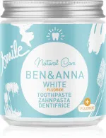 Ben & Anna Dentifricio sbiancante con fluoro (100 ml) - con camomilla e salvia
