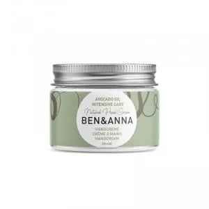 Ben & Anna Crema mani con olio di avocado (30 g) - rigenerazione intensiva