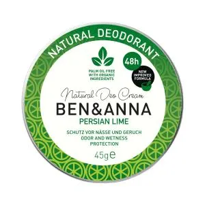 Ben & Anna Deodorante in crema al lime persiano (45 g)
