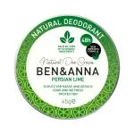 Ben & Anna Deodorante in crema al lime persiano (45 g)