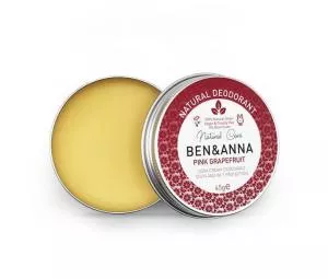 Ben & Anna Deodorante in crema al pompelmo rosa (45 g)