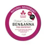 Ben & Anna Deodorante in crema al pompelmo rosa (45 g)