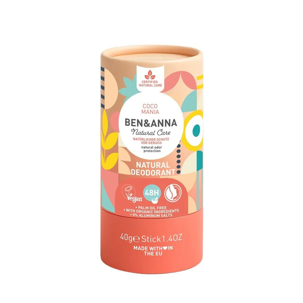 Ben & Anna Deodorante solido (40 g) - Cocco