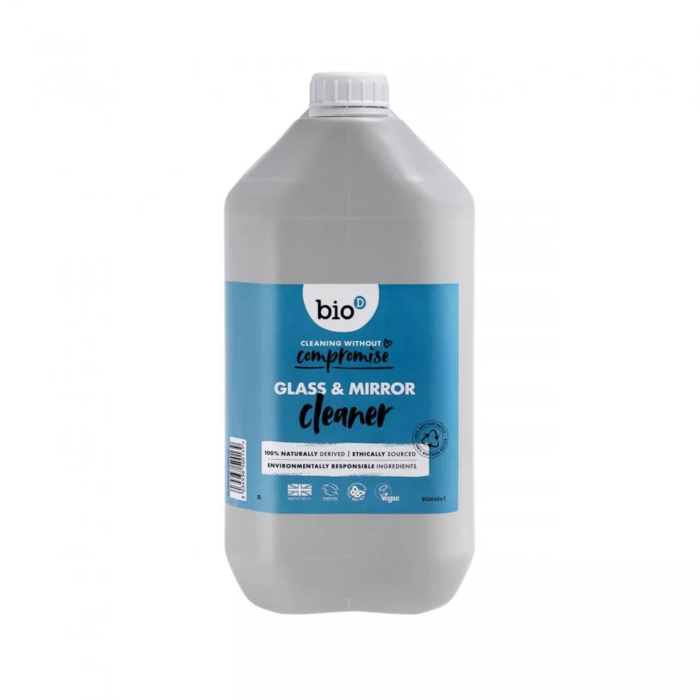 Bio-D Detergente per vetri e specchi - tanica (5L)