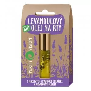 Purity Vision Olio per labbra alla lavanda bio 10 ml