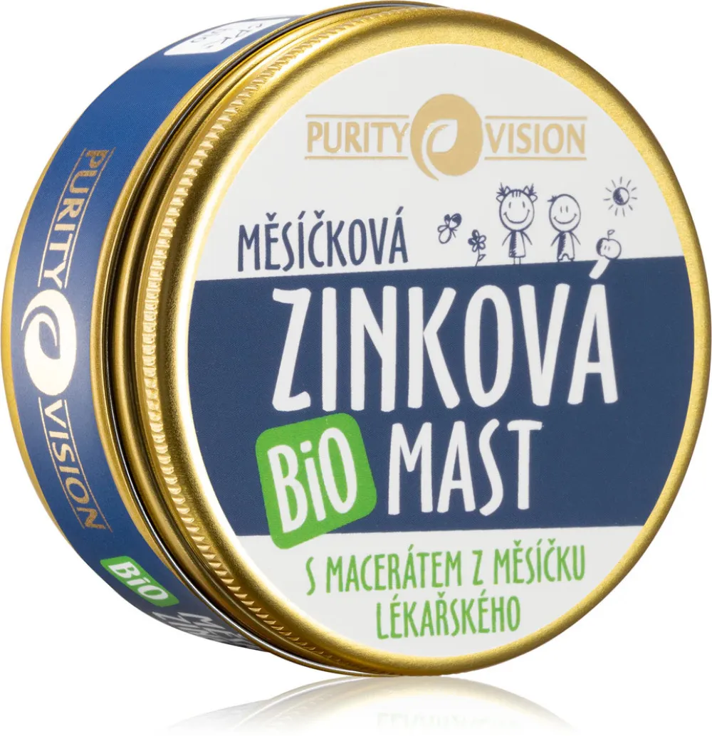 Purity Vision Unguento biologico alla calendula e zinco 70 ml