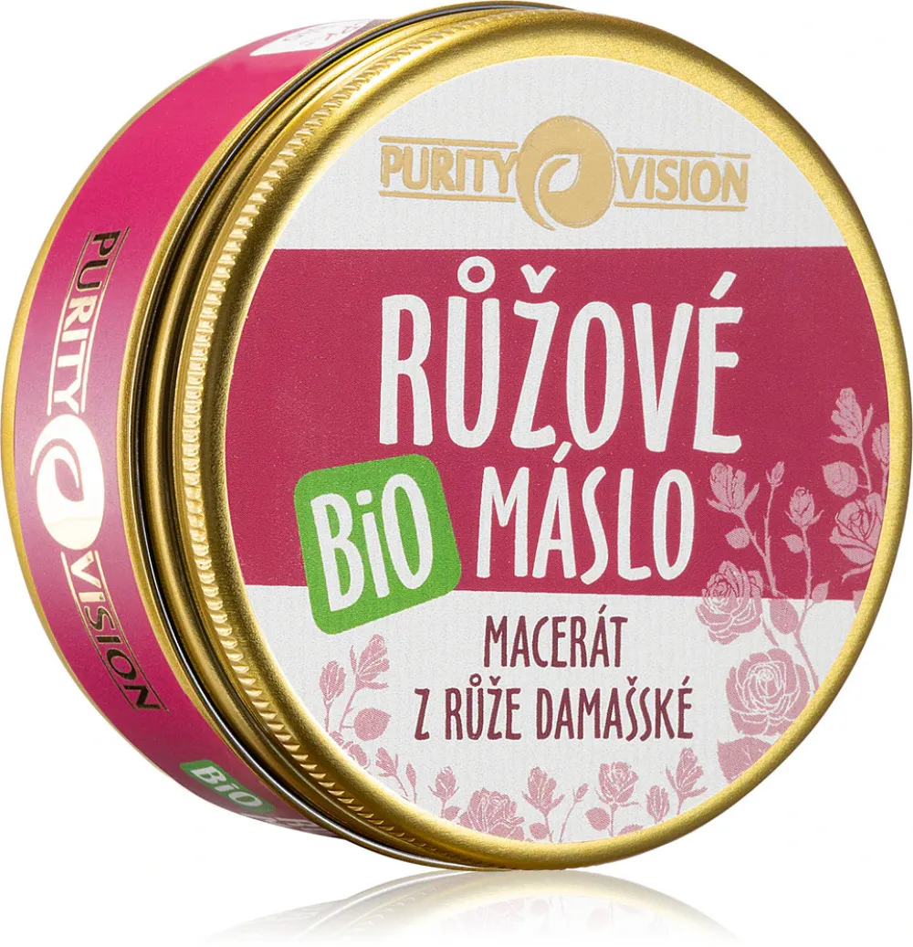 Purity Vision Burro di rosa biologico 120 ml