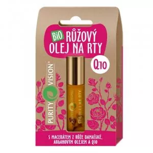 Purity Vision Olio labbra Bio Rose con Q10 10 ml