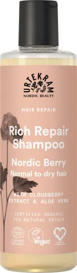 Urtekram Shampoo biologico alle bacche nordiche 250 ml