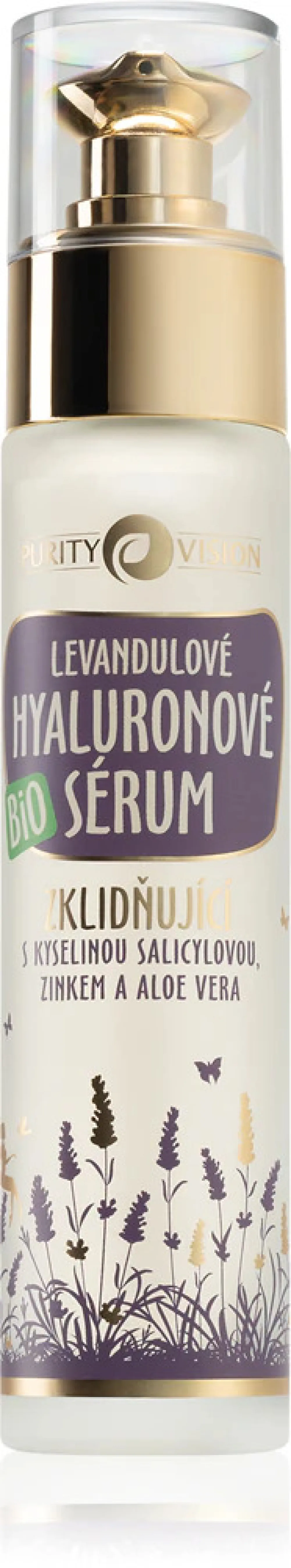 Purity Vision Siero ialuronico bio lenitivo alla lavanda 50 ml