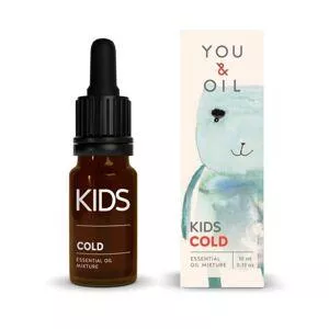 You & Oil Miscela bioattiva per bambini, Raffreddore, 10 ml