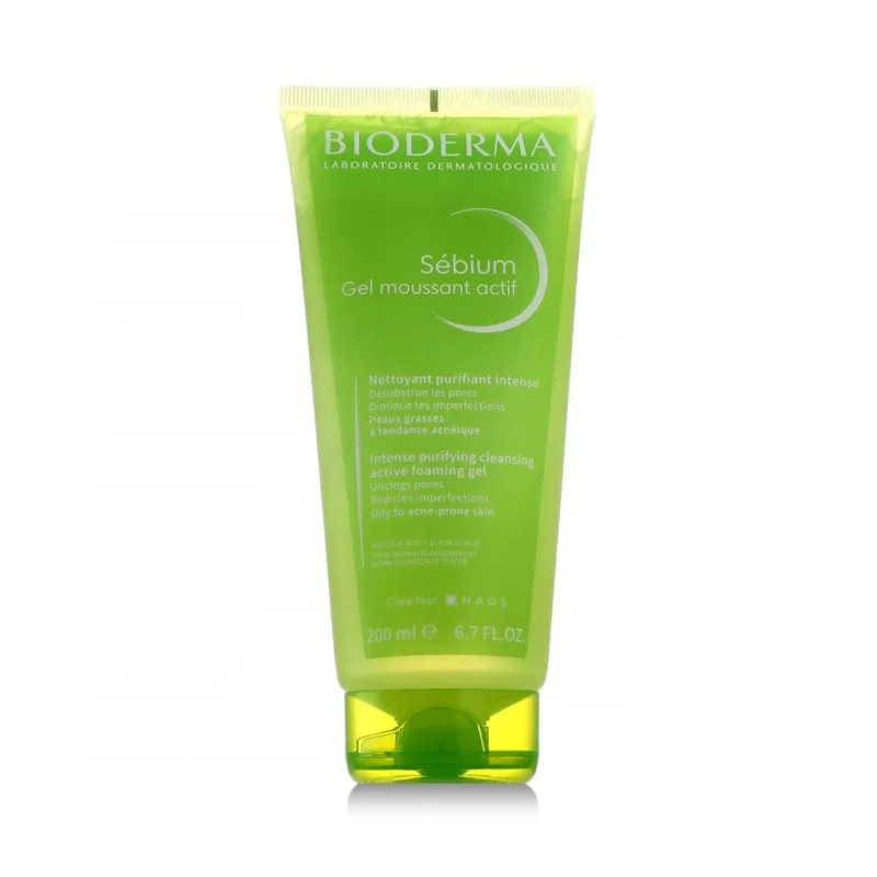 Sébium Gel Detergente Schiumogeno Attivo Purificante Intenso 200 ml