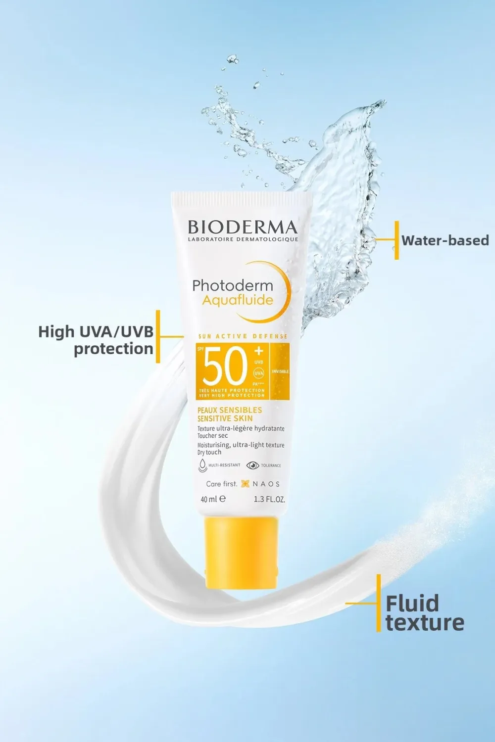 Photoderm Aquafluide crema solare idratante SPF50+ 40 ml