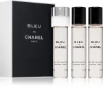 Bleu de Chanel EDT ricarica 2 x 20 ml + EDT ricarica con vaporizzatore 20 ml M 60 ml