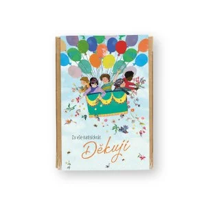 Blossombs Bombe di semi - Set regalo mini - Mille volte grazie per tutto (4 pz) - regala un fiore in modo diverso