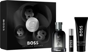 Boss Boss Bottled Beyond 100 ml + EDP MINI 10 ml + gel doccia 100 ml Eau de Parfum da uomo