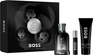 Hugo Boss Boss Boss Bottled Beyond 100 ml + EDP MINI 10 ml + gel doccia 100 ml Eau de Parfum da uomo
