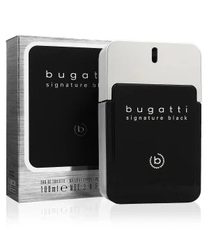 Bugatti Signature Black Eau de Toilette da uomo