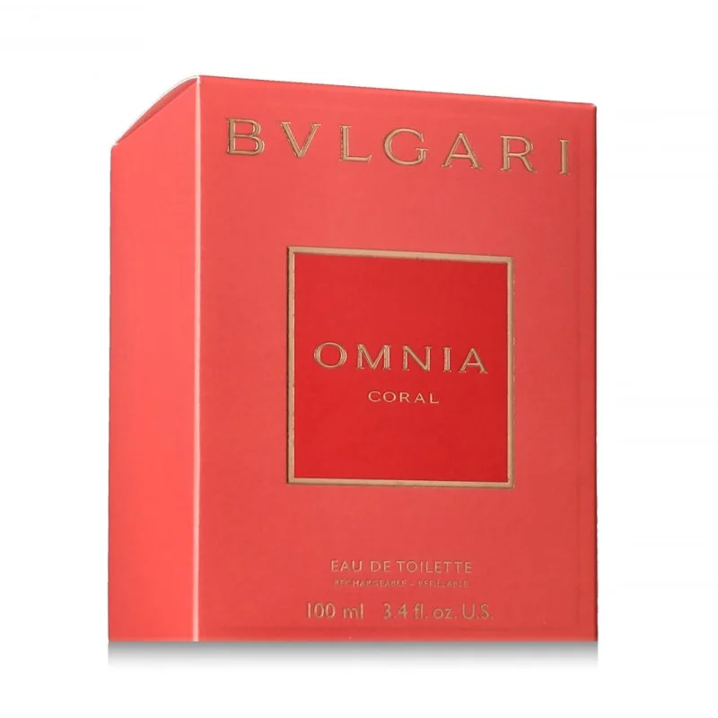 Omnia Coral Eau de Toilette ricaricabile da donna 100 ml