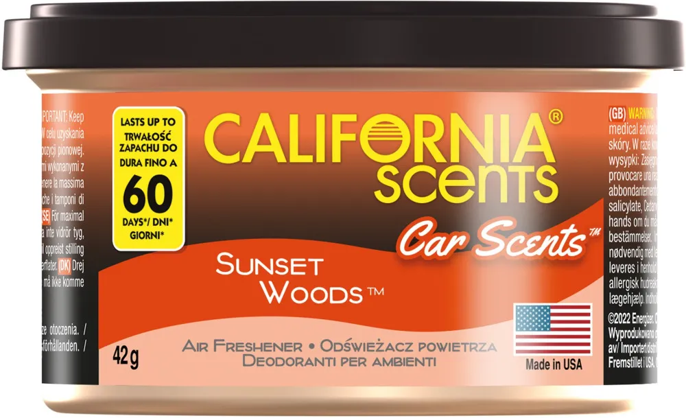 Car Scents Sunset Woods profumo per auto 42 g