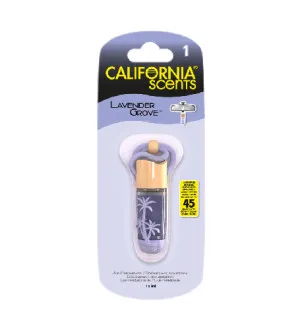 California Scents Hanging Vial Lavender Grove profumo per auto 5 ml
